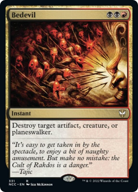Image for Bedevil (331) [Commander: Streets of New Capenna]