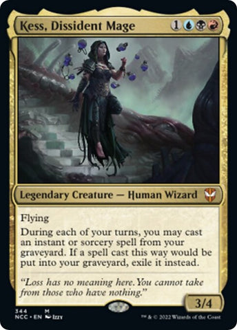 Image for Kess, Dissident Mage (344) [Commander: Streets of New Capenna]