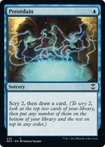 Image for Preordain (230) [Commander: Streets of New Capenna]