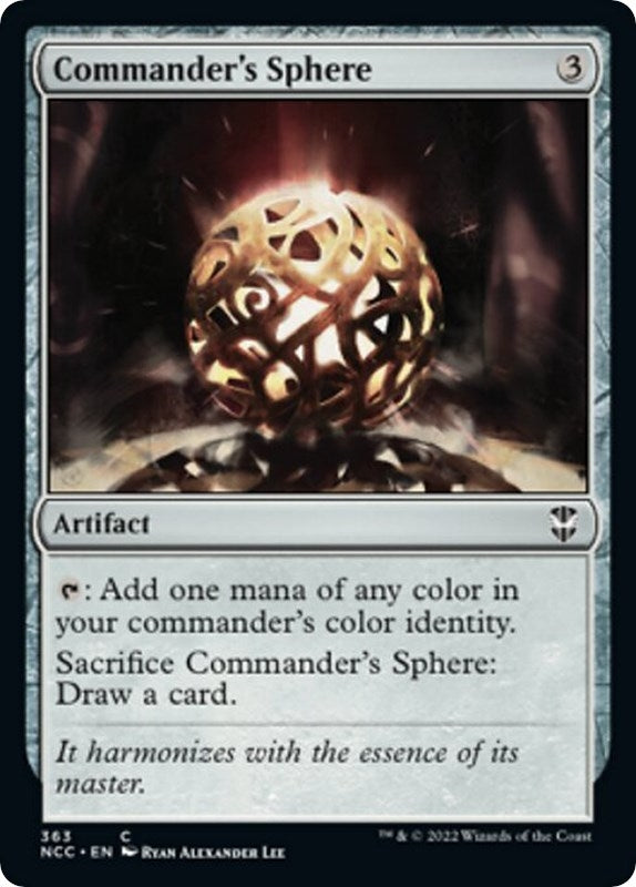 Image for Commander's Sphere (363) [Commander: Streets of New Capenna]