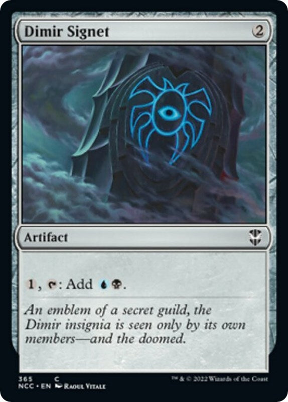 Image for Dimir Signet (365) [Commander: Streets of New Capenna]