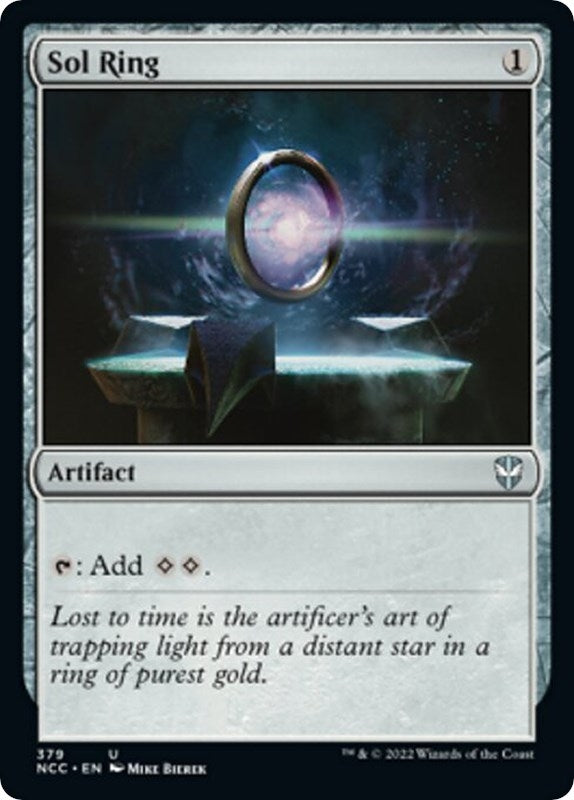Image for Sol Ring (379) [Commander: Streets of New Capenna]