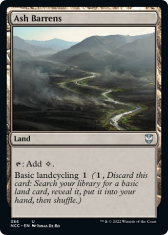 Image for Ash Barrens (386) [Commander: Streets of New Capenna]