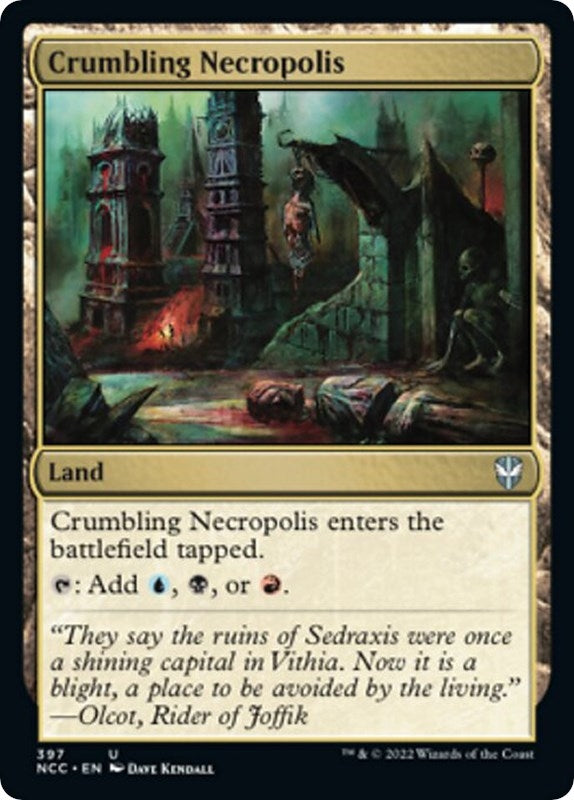 Image for Crumbling Necropolis (397) [Commander: Streets of New Capenna]