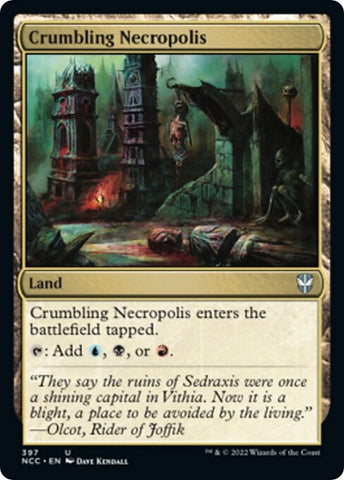 Image for Crumbling Necropolis (397) [Commander: Streets of New Capenna]