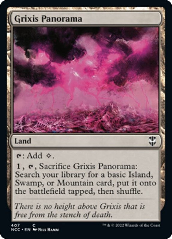 Image for Grixis Panorama (407) [Commander: Streets of New Capenna]