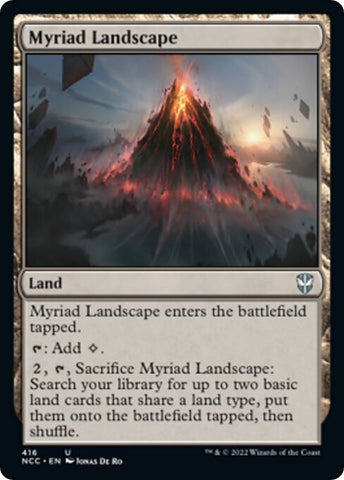 Image for Myriad Landscape (416) [Commander: Streets of New Capenna]