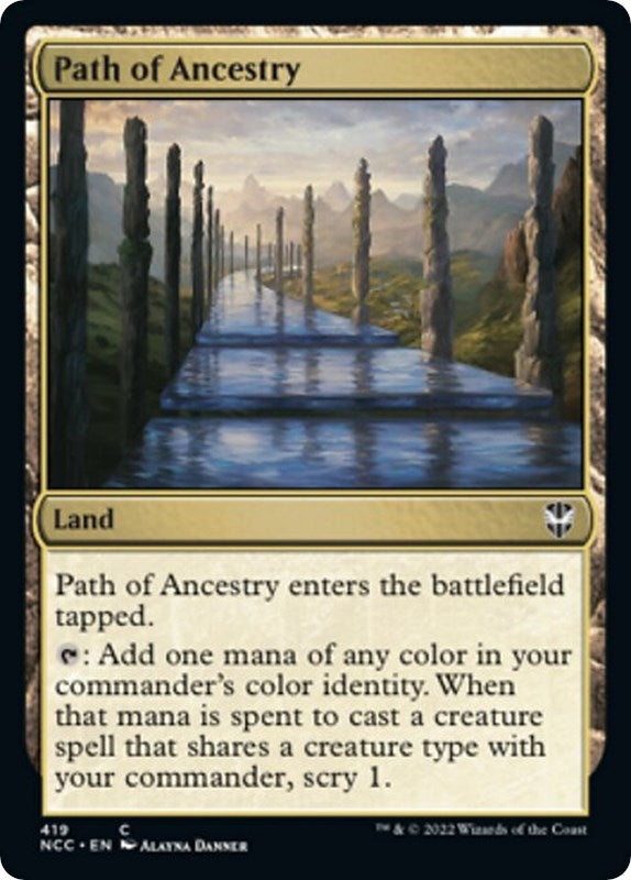 Image for Path of Ancestry (419) [Commander: Streets of New Capenna]