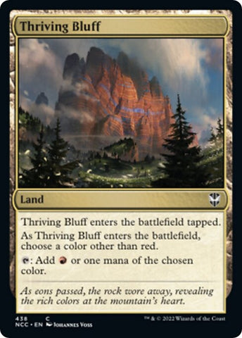 Image for Thriving Bluff (438) [Commander: Streets of New Capenna]