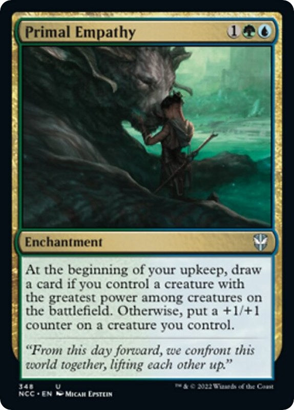 Image for Primal Empathy (348) [Commander: Streets of New Capenna]