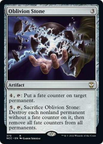 Image for Oblivion Stone (373) [Commander: Streets of New Capenna]