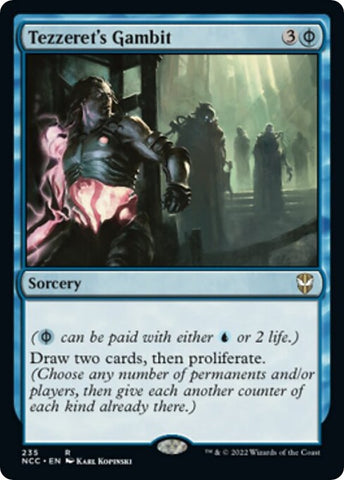 Image for Tezzeret's Gambit (235) [Commander: Streets of New Capenna]