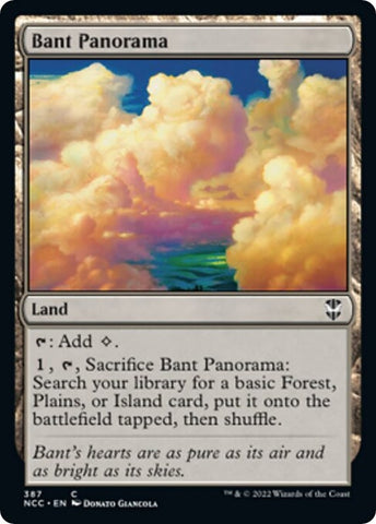 Image for Bant Panorama (387) [Commander: Streets of New Capenna]