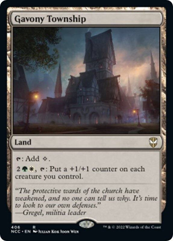 Image for Gavony Township (406) [Commander: Streets of New Capenna]