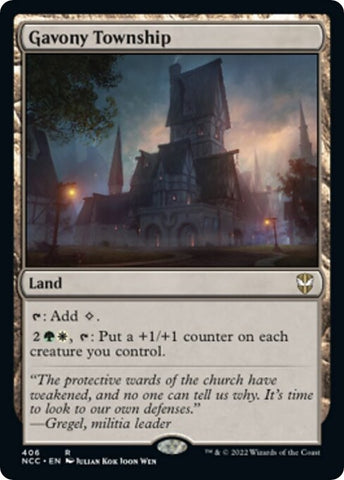 Image for Gavony Township (406) [Commander: Streets of New Capenna]