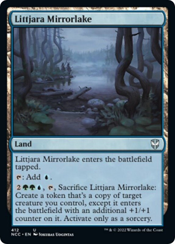 Image for Littjara Mirrorlake (412) [Commander: Streets of New Capenna]