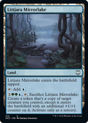 Image for Littjara Mirrorlake (412) [Commander: Streets of New Capenna]