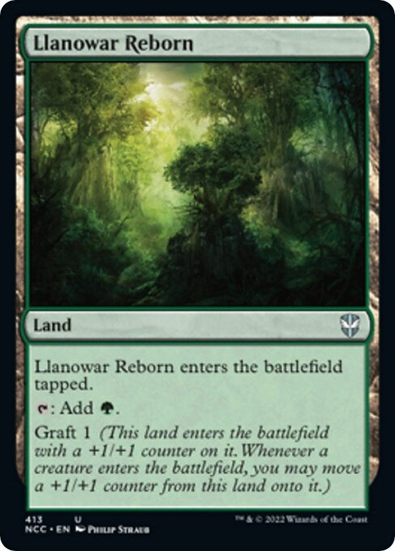 Image for Llanowar Reborn (413) [Commander: Streets of New Capenna]