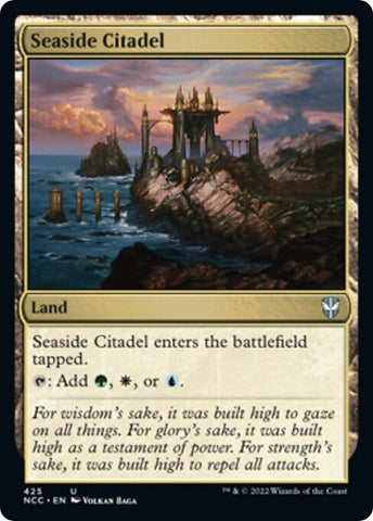 Image for Seaside Citadel (425) [Commander: Streets of New Capenna]