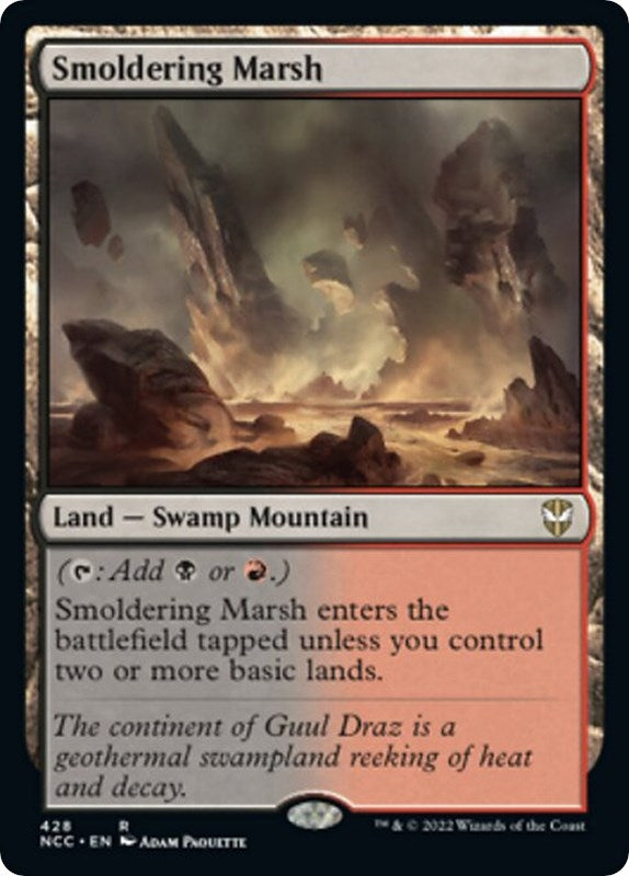 Image for Smoldering Marsh (428) [Commander: Streets of New Capenna]