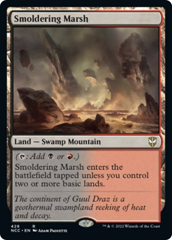 Image for Smoldering Marsh (428) [Commander: Streets of New Capenna]