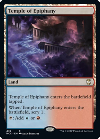 Image for Temple of Epiphany (432) [Commander: Streets of New Capenna]