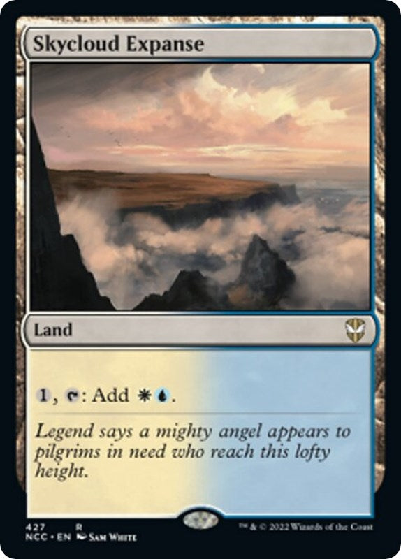 Image for Skycloud Expanse (427) [Commander: Streets of New Capenna]