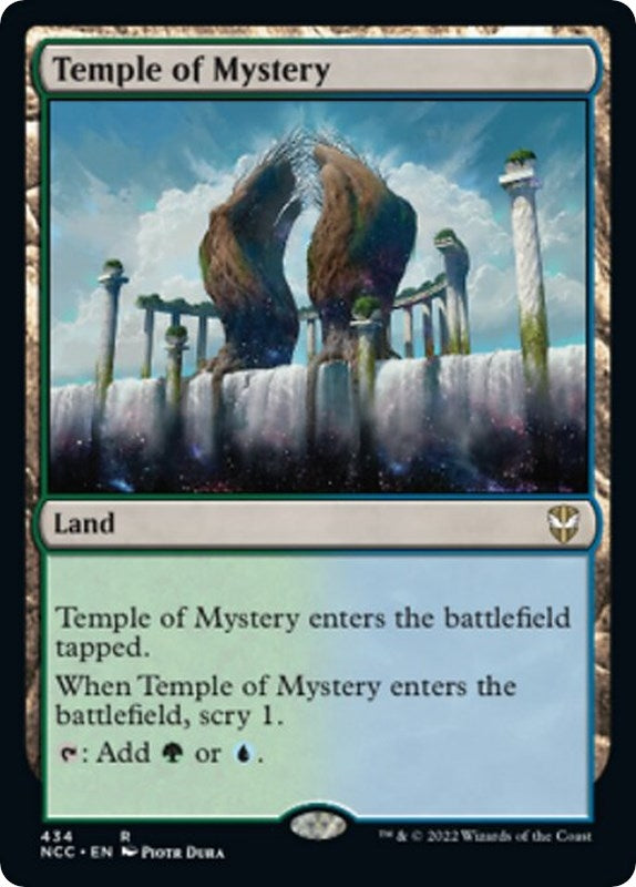 Image for Temple of Mystery (434) [Commander: Streets of New Capenna]