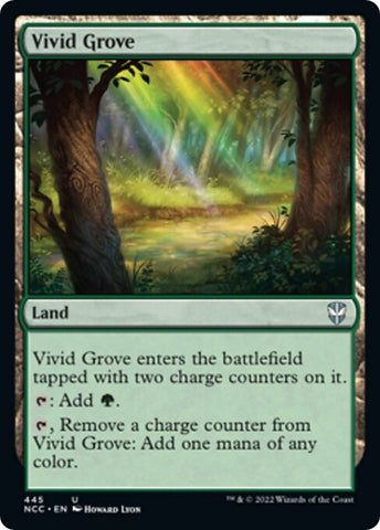 Image for Vivid Grove (445) [Commander: Streets of New Capenna]