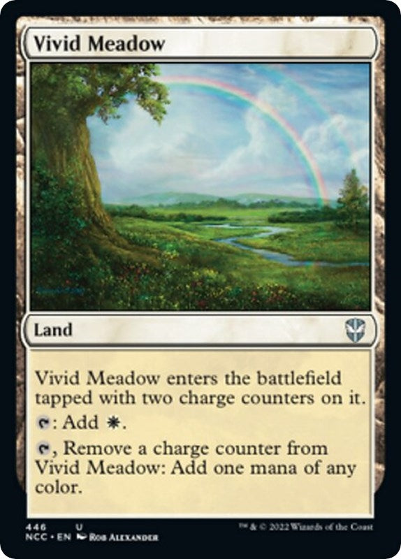 Image for Vivid Meadow (446) [Commander: Streets of New Capenna]