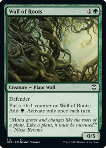 Image for Wall of Roots (319) [Commander: Streets of New Capenna]