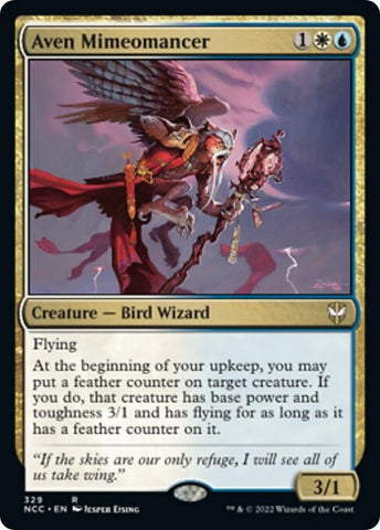 Image for Aven Mimeomancer (329) [Commander: Streets of New Capenna]