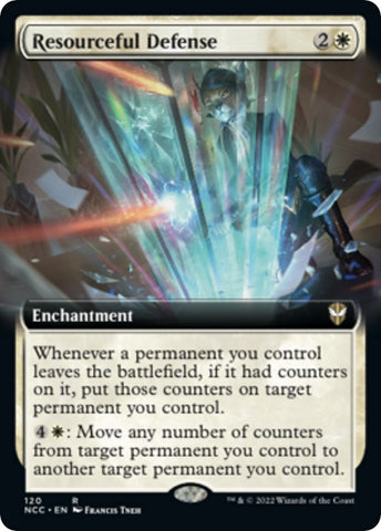 Image for Resourceful Defense (Extended Art) (120) [Commander: Streets of New Capenna]