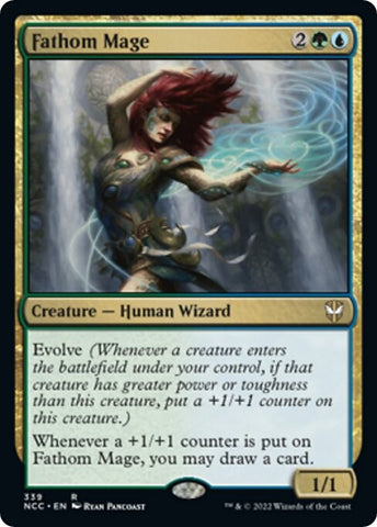 Image for Fathom Mage (339) [Commander: Streets of New Capenna]