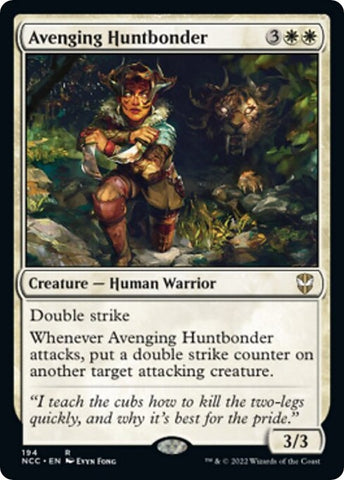 Image for Avenging Huntbonder (194) [Commander: Streets of New Capenna]