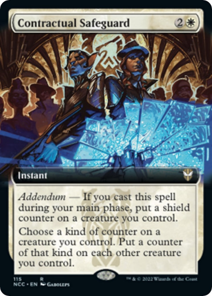 Image for Contractual Safeguard (Extended Art) (115) [Commander: Streets of New Capenna]