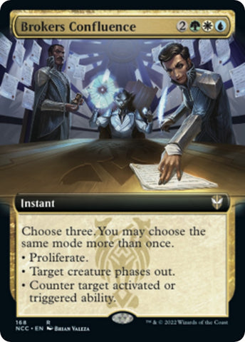Image for Brokers Confluence (Extended Art) (168) [Commander: Streets of New Capenna]