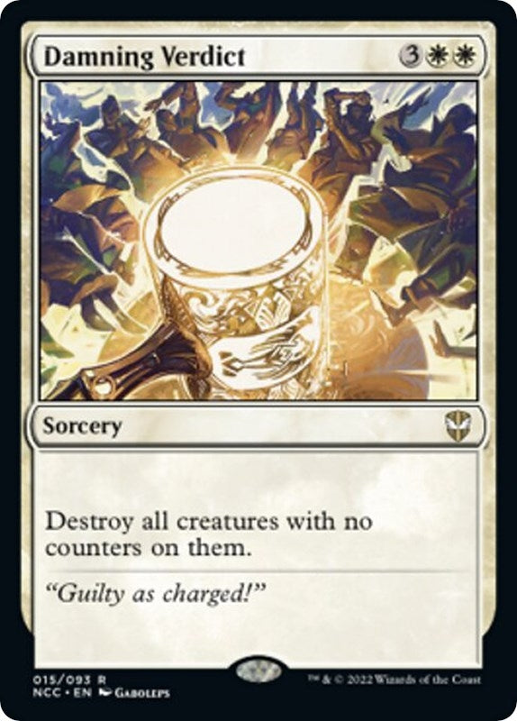 Image for Damning Verdict (15) [Commander: Streets of New Capenna]