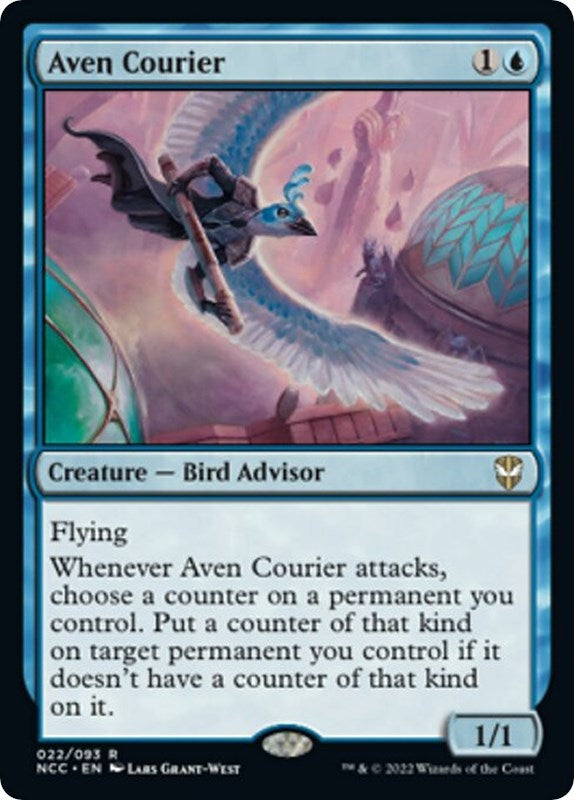 Image for Aven Courier (22) [Commander: Streets of New Capenna]