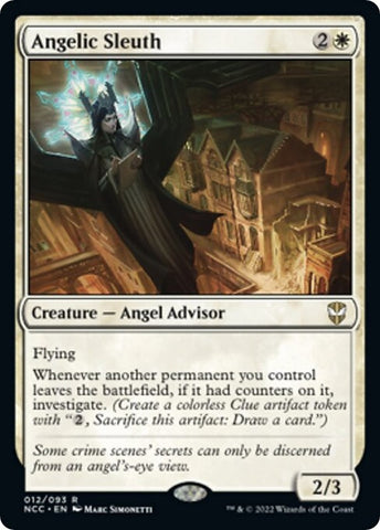 Image for Angelic Sleuth (12) [Commander: Streets of New Capenna]