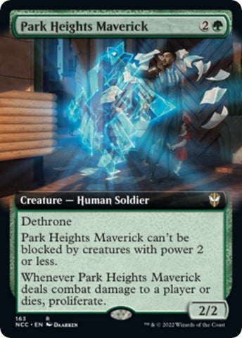 Image for Park Heights Maverick (Extended Art) (163) [Commander: Streets of New Capenna]