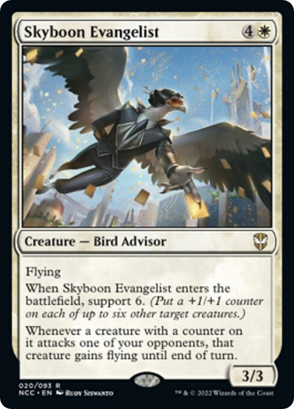 Image for Skyboon Evangelist (20) [Commander: Streets of New Capenna]