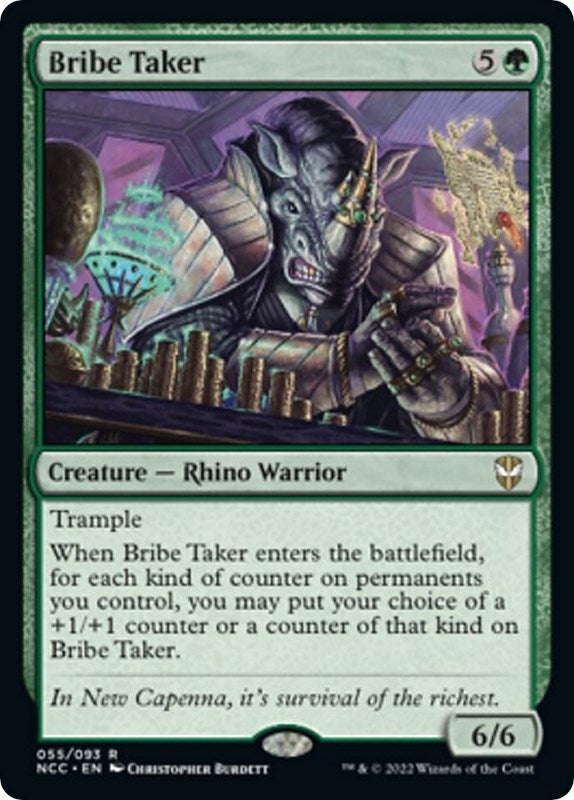 Image for Bribe Taker (55) [Commander: Streets of New Capenna]
