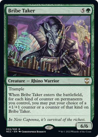 Image for Bribe Taker (55) [Commander: Streets of New Capenna]