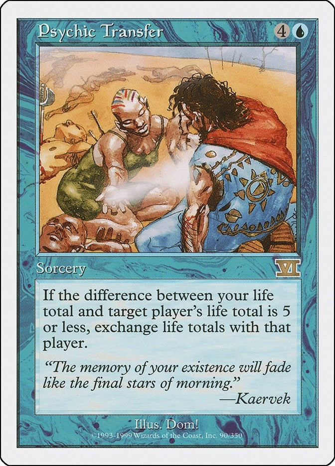 Image for Psychic Transfer (90) - Magic: The Gathering