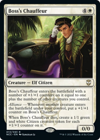 Image for Boss's Chauffeur (13) [Commander: Streets of New Capenna]