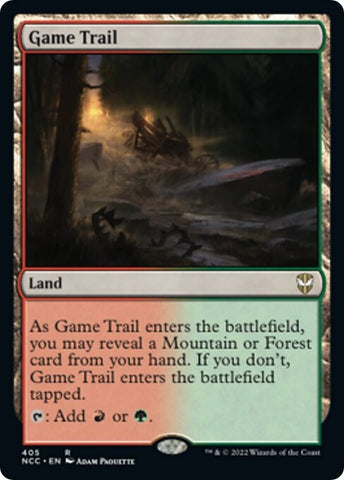 Image for Game Trail (405) [Commander: Streets of New Capenna]