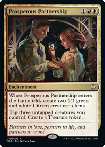 Image for Prosperous Partnership (78) [Commander: Streets of New Capenna]