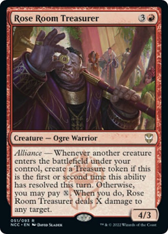 Image for Rose Room Treasurer (51) [Commander: Streets of New Capenna]
