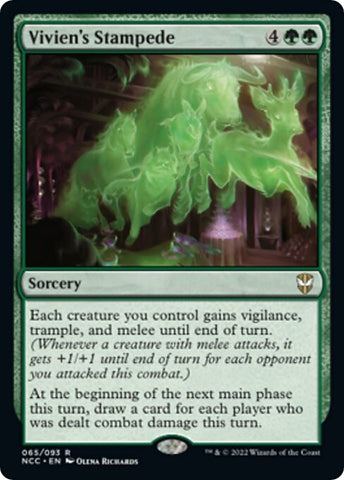 Image for Vivien's Stampede (65) [Commander: Streets of New Capenna]